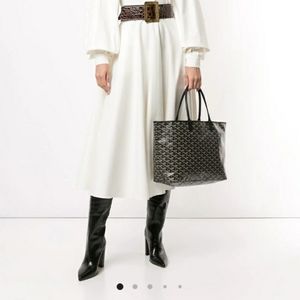 E. Goyard no Paris tote w/wallet